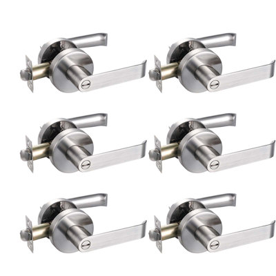 Round Bronze Privacy (Bed & Bath) Door Lever