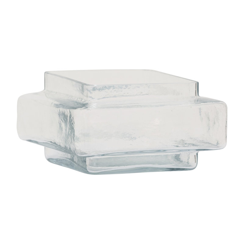 Photophore en verre 2,535 po, Transparent