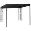 Ophelia & Co. Wand-Pavillon 3X3x2,5 M Anthrazit-114455804