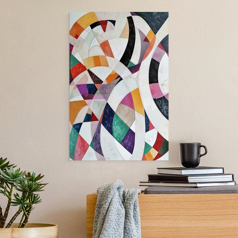ABSTRACT Series LXV -Canvas Print Only - NOT FRAMED, 48" H x 32" W