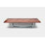 Gax Walnut Wood Dining Table-21648541-21648548