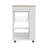 Blosson Kitchen Cart - White Light Oak-1195714923