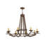 Partlow 8 - Light Chandelier