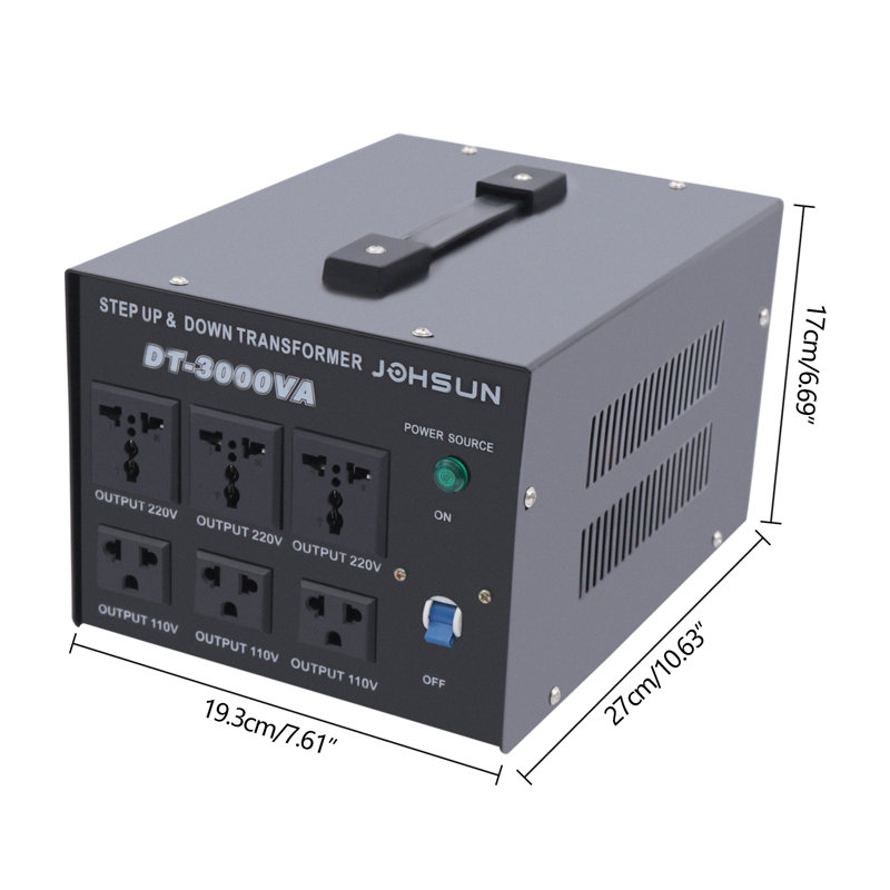 3000W Voltage Converter (220V to 110V/110V to 220V)