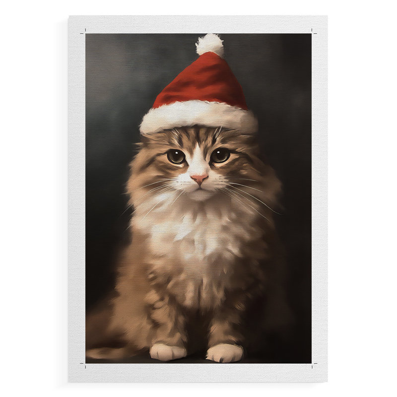 Art des Fêtes de Noël - Série 2-LVI -Impression sur toile seulement - NON-CADRE, H 60 po x l 40 po