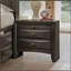 Table de chevet grise 1pc-2109273083