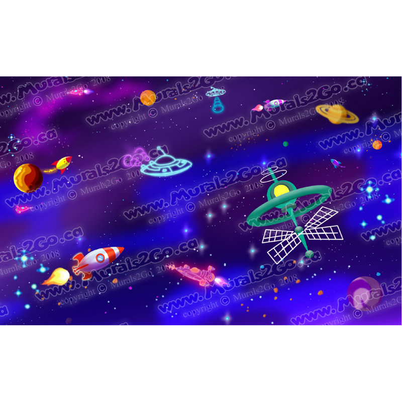 Astrology & Stars Non-Wall Damaging Wall Decal, 37" H x 60" W