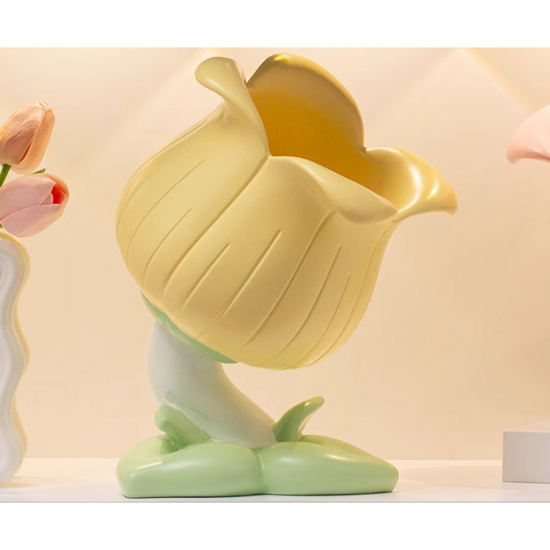 Figurines et sculptures Fredonia, Jaune