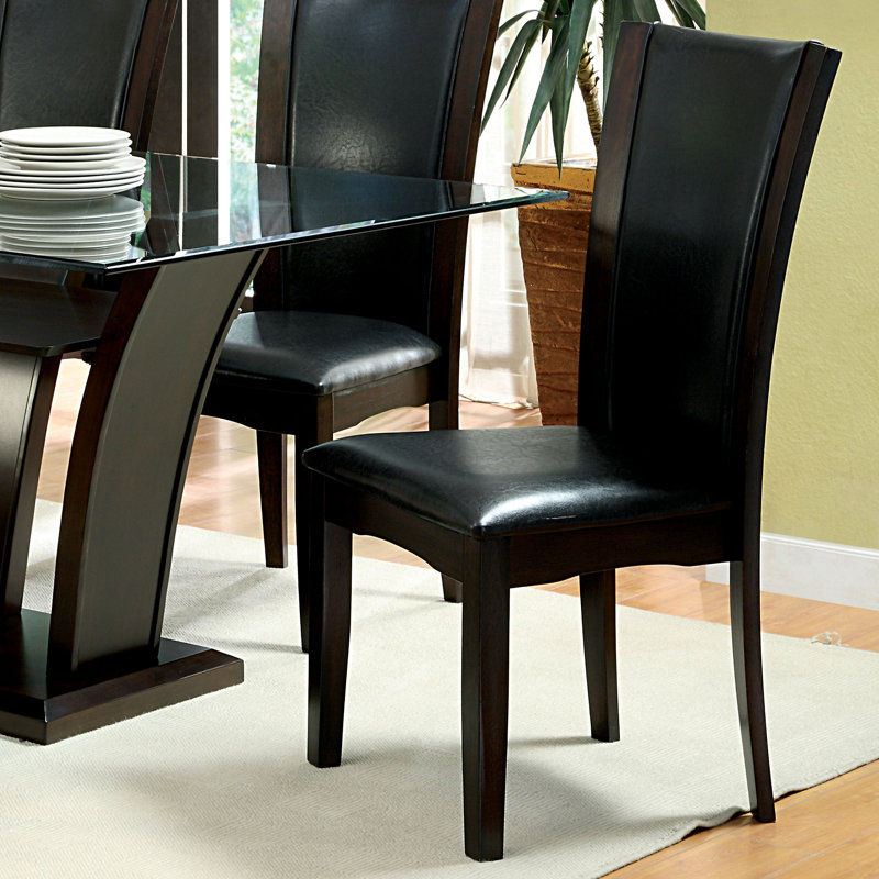 Glass Top Pedestal Dining Set