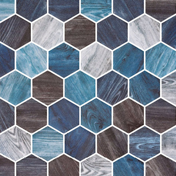 Spectrum Forest 2 Inch Recycled Glass Floor and Wall Mosaic Tile