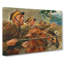 Attack by Wojciech Kossak - Wrapped Canvas-64026589