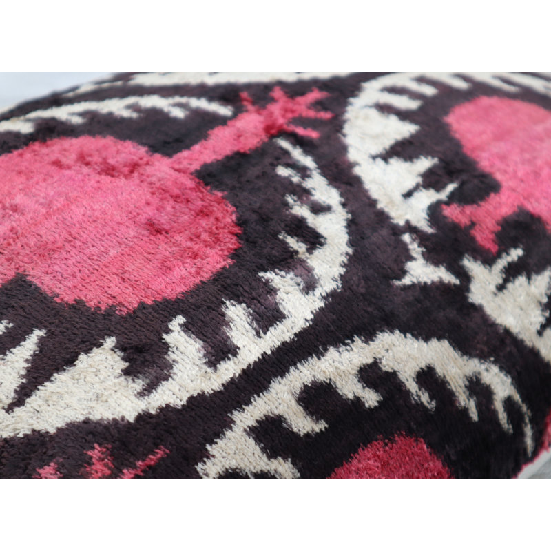 Lumbar Pillow Cover & Insert, Pink Argyle