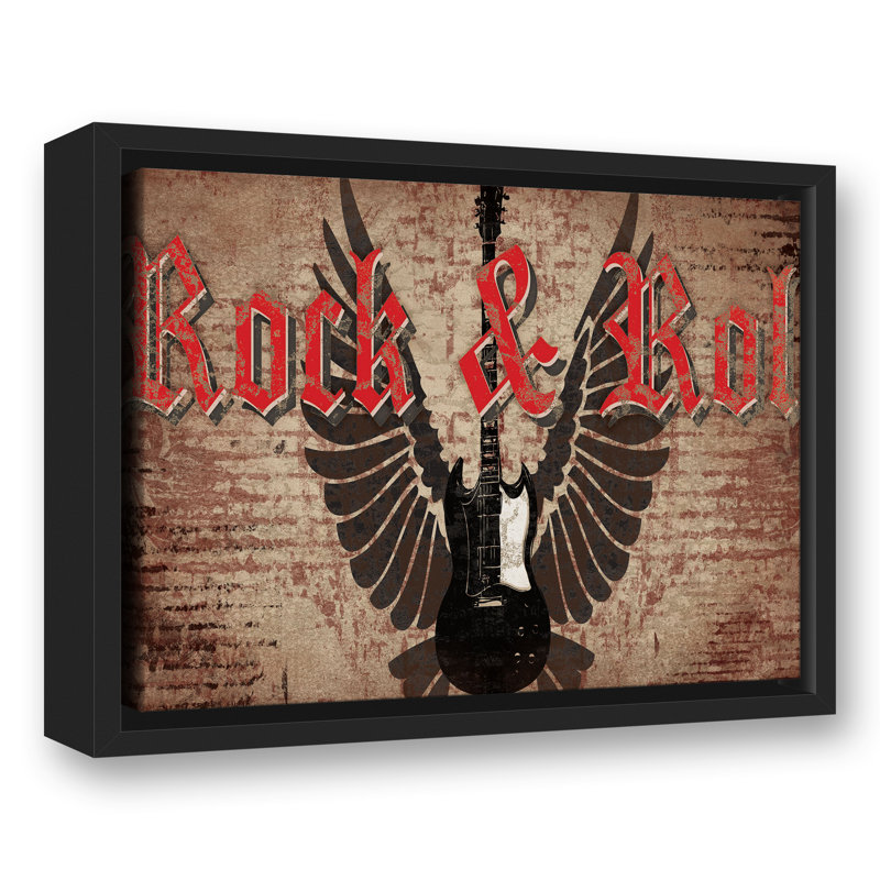 Rock and Roll, reproduction d'art sur toile, L 15,75 po x H 12,75 po