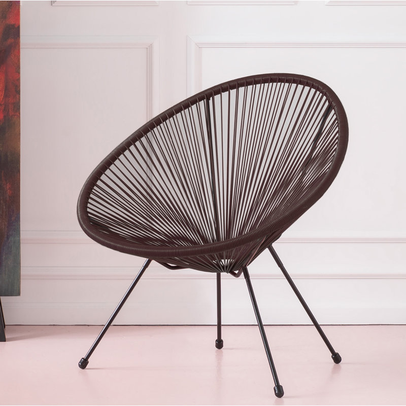 Acapulco armchair, Black