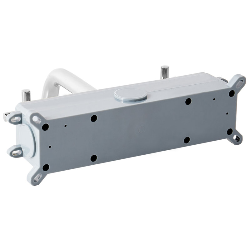Wall Mounted Basin Mixer Tap KAIETEUR, Silver