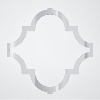 Panneaux de plafond décoratifs en acrylique très grand l 33 po x H 33 po x T 1/8 po, miroir argenté