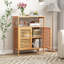 Armoire de rangement en bambou Ebern Designs