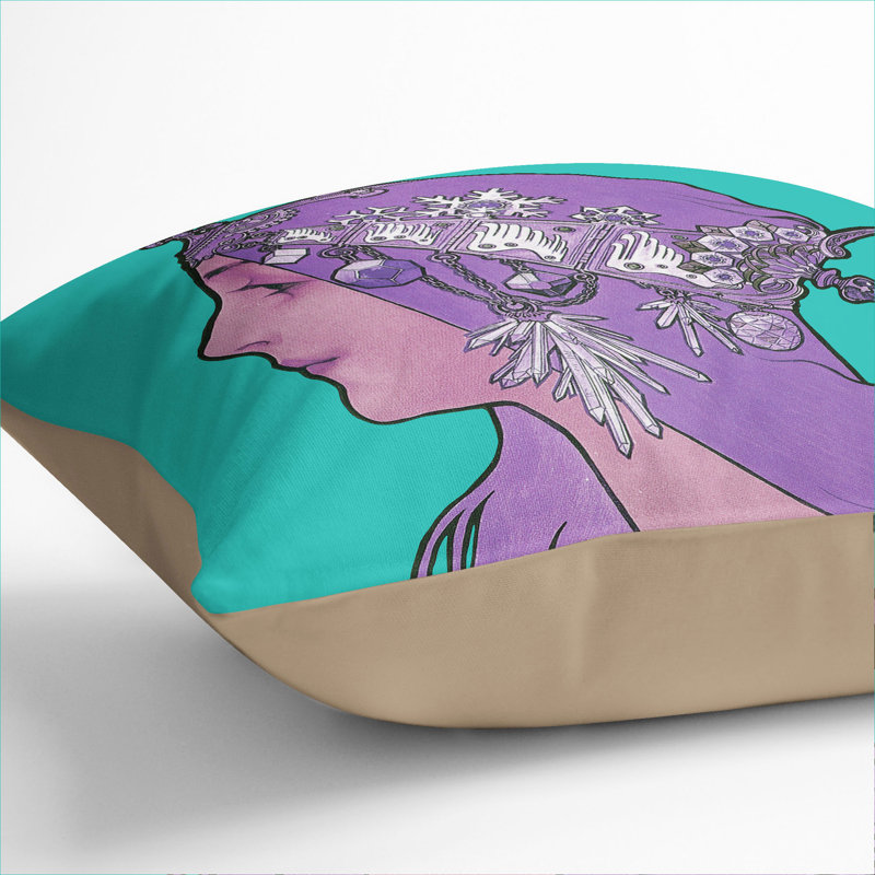 Zodiac Scatter Cushion, 40cm H x 40cm W x 15cm D, Stone