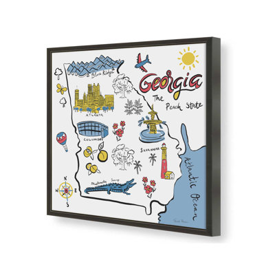 Reproduction d'art «Georgia» par Farida Zaman