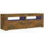 Letizia TV Cabinet with LED Lights 120x35x40 cm-993424473