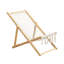 Chaise pliante en bois