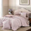Ensemble d'édredon - Ensemble de literie à motif floral rose 7 pièces pour toutes les saisons-112013605-112013607