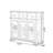 Orange Solid + Manufactured Wood Shoe Storage Bench