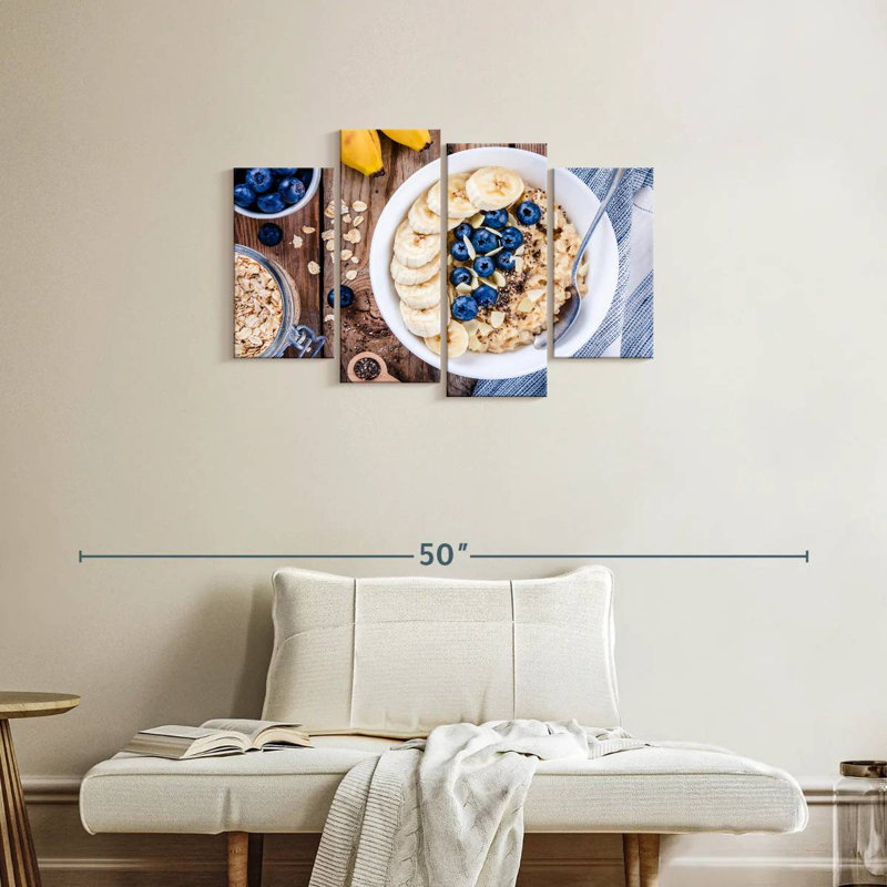 Yarlin Healthy Oatmeal Breakfast, 22" H x 36" W