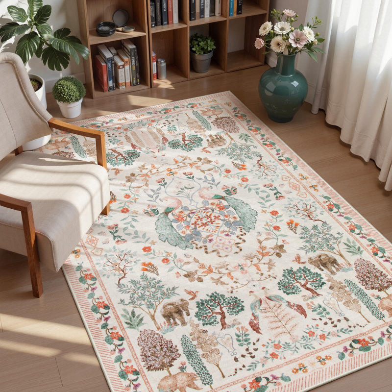 Tapis lavable Goldene, Rectangle 4pi x 6 pi