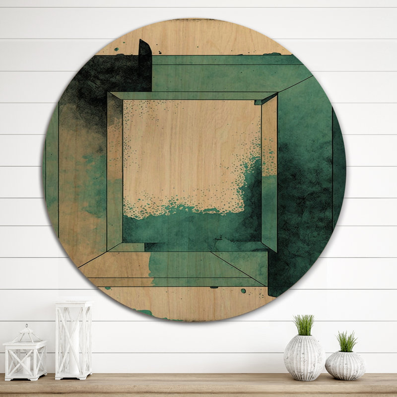 Perfect Imperfections Retro Graphics X - Print, 16" H x 16" W x 1" D