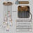 7-Light Dimmable Teardrop Chandelier (Bulbs Include)-1557909311