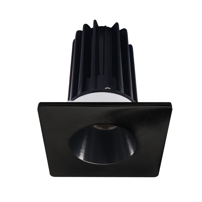 3.13'' Air-Tight LED Retrofit Recessed Lighting Kit, 2700K, 980, Black/Black