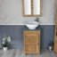 Scurlock 515mm Single Bathroom Vanity with Vessel Stone Basin-2933846-2933842