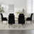 Upholstered Tufted Arm Dining Chairs-644862585