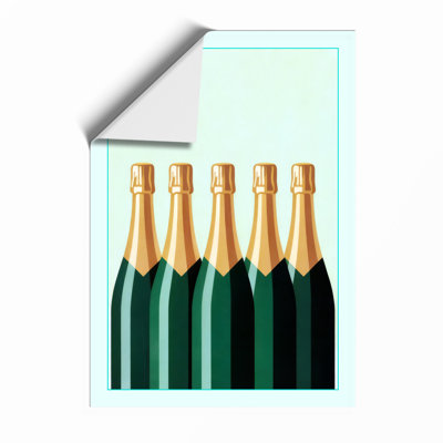 Champagne Symmetry Minimalist - Print