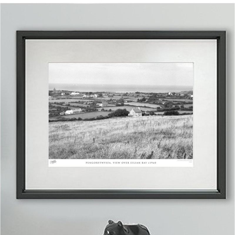 Pengorffwysfa, View Over Eilian Bay C1960 by Francis Frith - Single Picture Frame Print, 45cm H x 60cm W x 2.3cm D