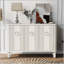 Armoire Fraxinus Mandschuric en placage de bois massif avec trois portes en sapin, réglable-1703318355