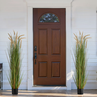 149.9cm Faux Reed Grass in Pot