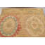 Tapis intérieur / extérieur abstrait noué à la main 5 x 8 po