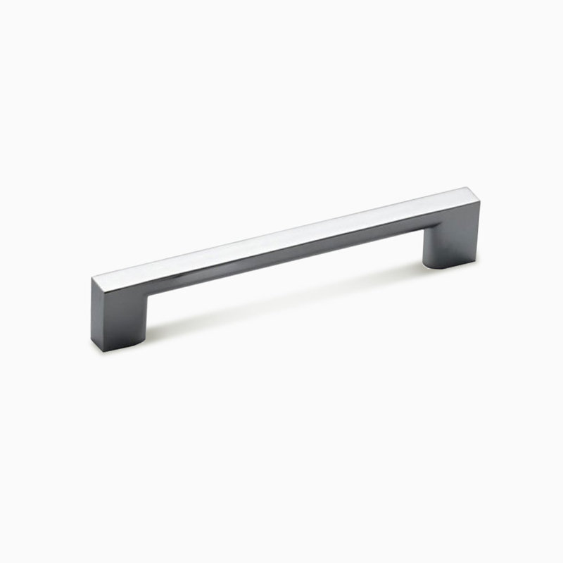 Poignée barre 5 1/16 po Byron, Chrome poli