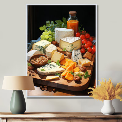 Food Gourmet Cheese Board II - Cooking Framed Prints