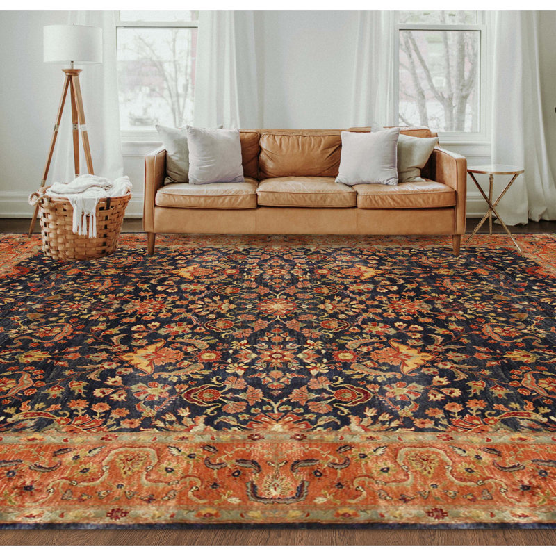 Wool Oriental Area Rug, Rectangle 10' x 14'