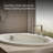 Sunward 60-In X 42-In Heated Bubblemassage Air Bath With Bask, Reversible Drain-51704371