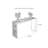 Modern Solid Wood Console Table-107149486