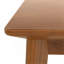 Table de salle à manger de style moderne Mid-Century de 47 pouces, coin-repas compact pour la maison, la cuisine, l’appartement, les pieds en bois d’hévéa