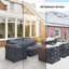 Allcot Wicker/Rattan Outdoor Seating Group Cover
