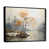 Black Floater Framed