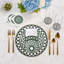 Serviettes de table en satin de coton Timothy Corrigan Treillage-122066723