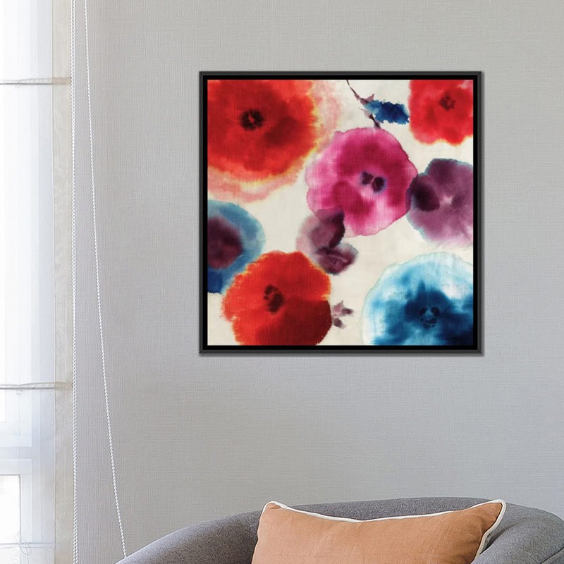 «Roma», reproduction sur toile, H 18 po x l 18 po x P 1,5 po, Toile encadrée noire, Pas de tapis