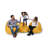 Original Yellow Garden Bean Bag Chair, Waterproof Polyester, 39.4 in Diameter | 39.4 in Height, 7.9 in Seat Height, 25.6 in Puff Width | 100% Recycled Styrofoam Bead Foam, Maximum Capacity: 440 lbs | Ideal for Modern Outdoor Relaxation-647527528